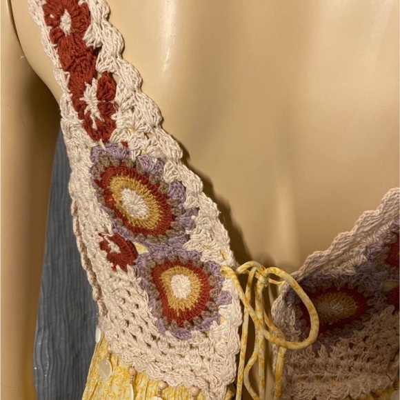 Size Small Lined Boho Sundress brand new - Picture 4 of 5